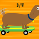 Illustration for article titled In just 29 seconds, Parry Gripp captures the essence of a skateboarding dachshund
